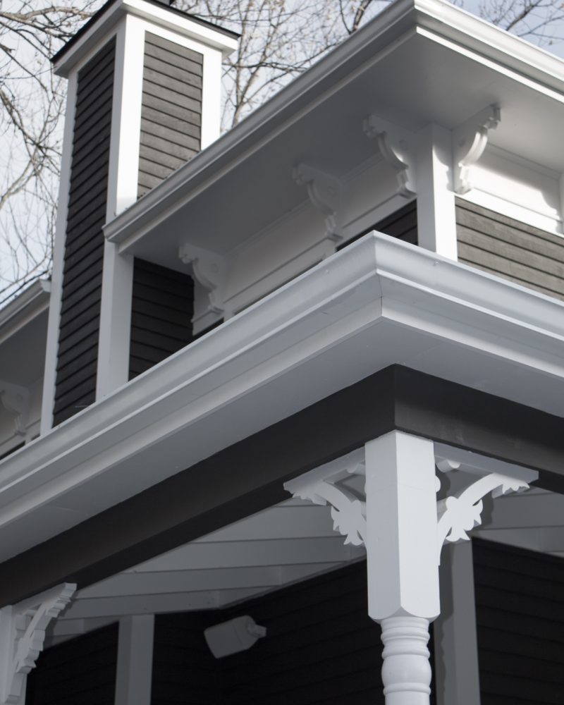 Detailed woodworking